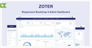 Zoter - Responsive Admin Dashboard